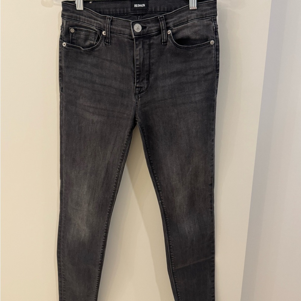 Hudson Natalie Dark Gray Women's Skinny Jeans